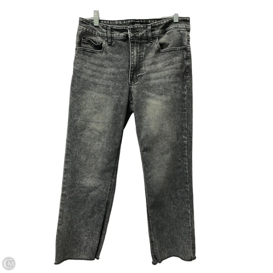 Jeans Straight By Oat In Grey Denim, Size: 8