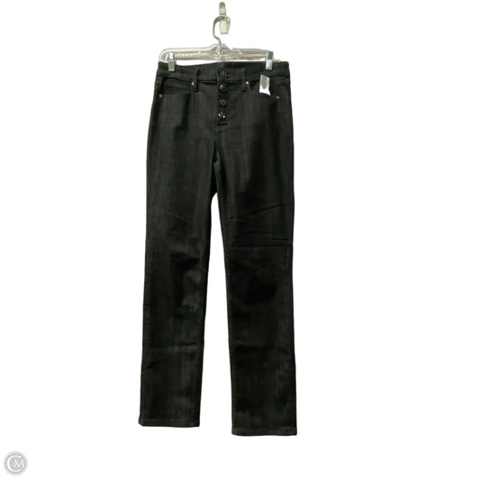 Jeans Skinny By White House Black Market In Black Denim, Size: 6