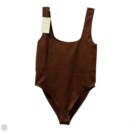 Bodysuit By A New Day In Brown, Size: S