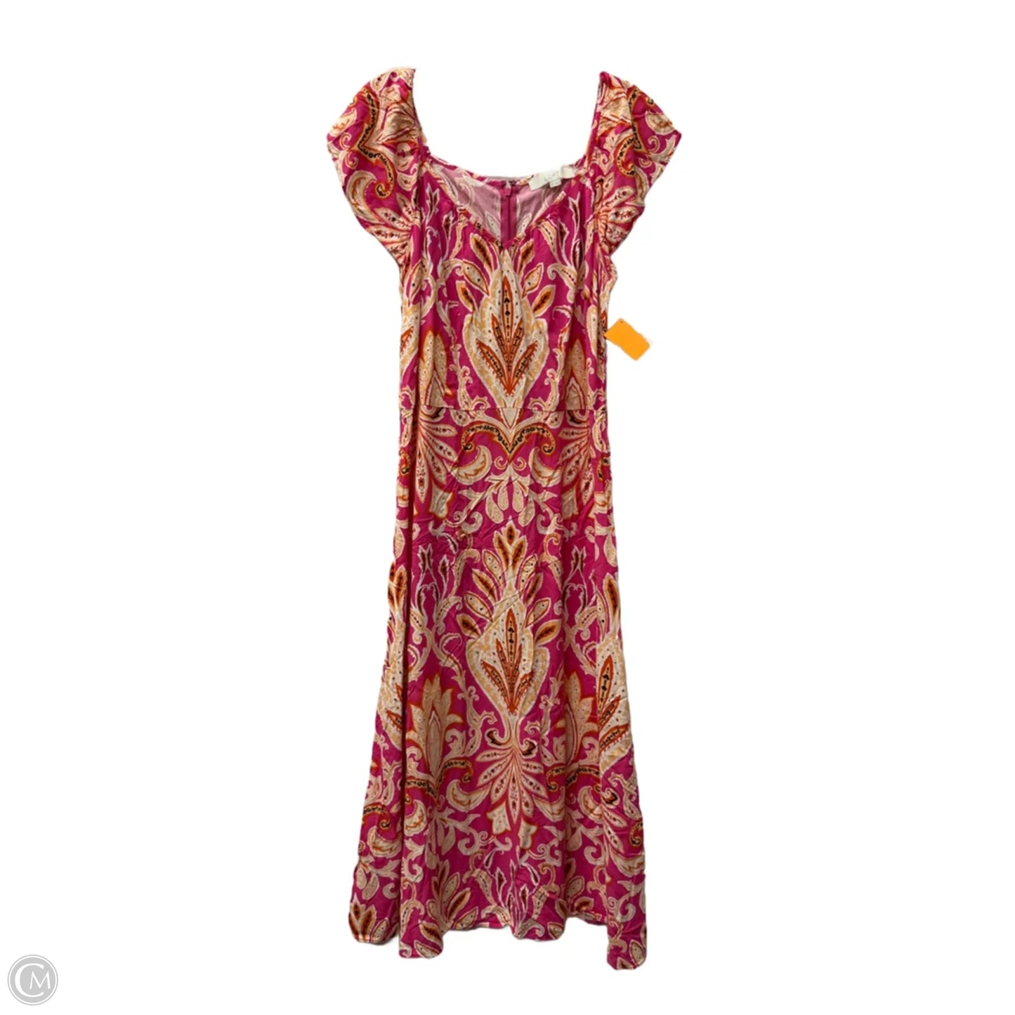 Dress Casual Maxi By Loft In Pink, Size: M