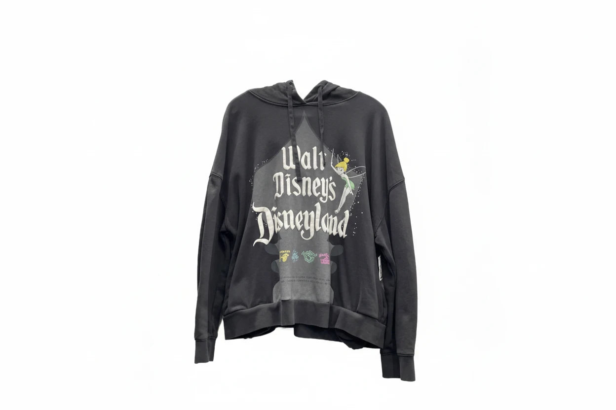 Sweatshirt Hoodie By Disney In Green, Size: L