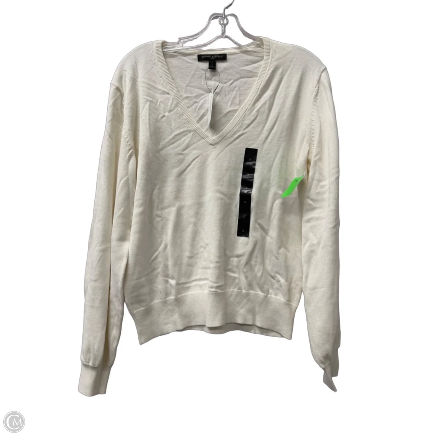 Sweater By Banana Republic In Cream, Size: S