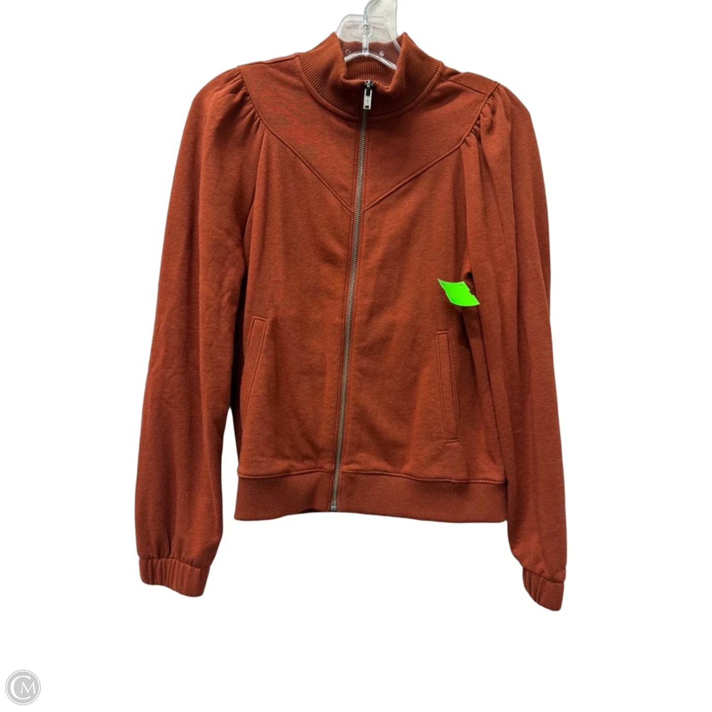 Athletic Jacket By Banana Republic In Brown, Size: Xs