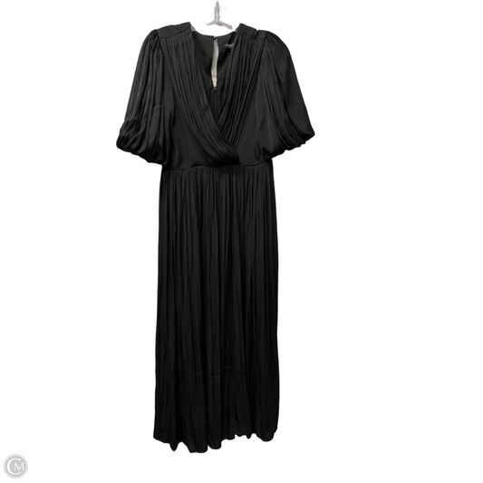 Dress Casual Maxi By Banana Republic In Black, Size: 6