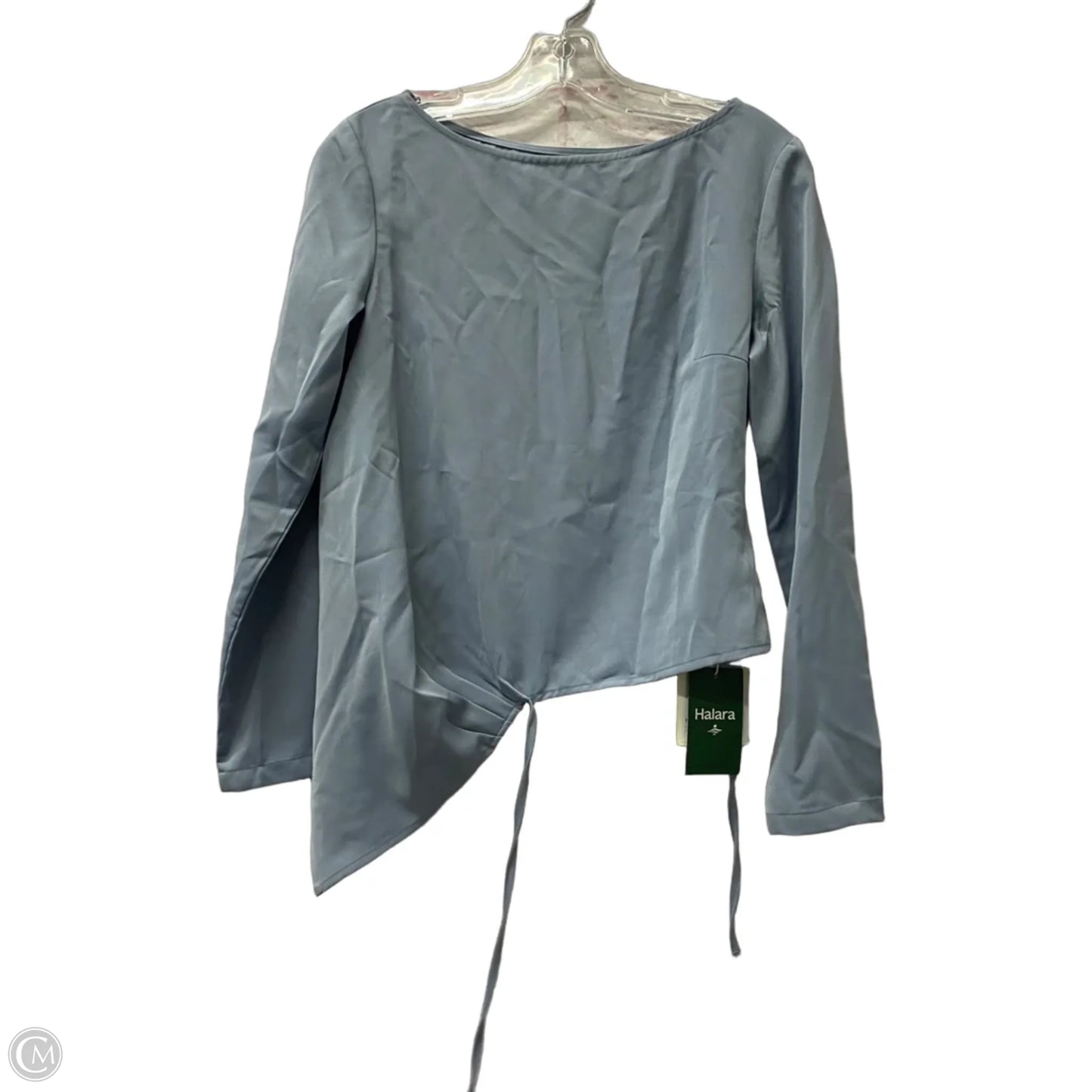 Top Long Sleeve By Halara In Blue, Size: Xs