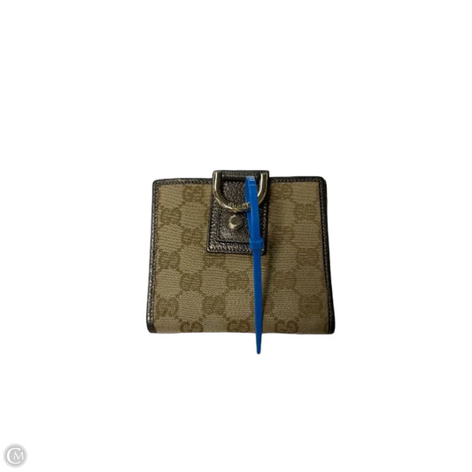 Wallet Luxury Designer By Gucci, Size: Medium