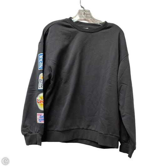 Top Long Sleeve By Ocean Drive In Grey, Size: S