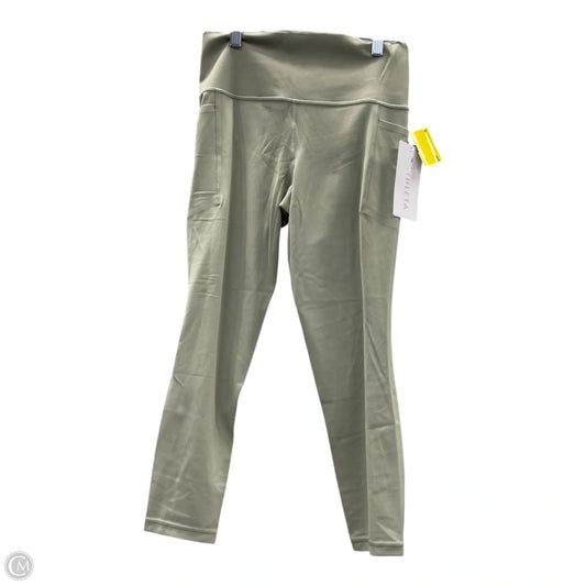 Athletic Leggings By Athleta In Green, Size: M