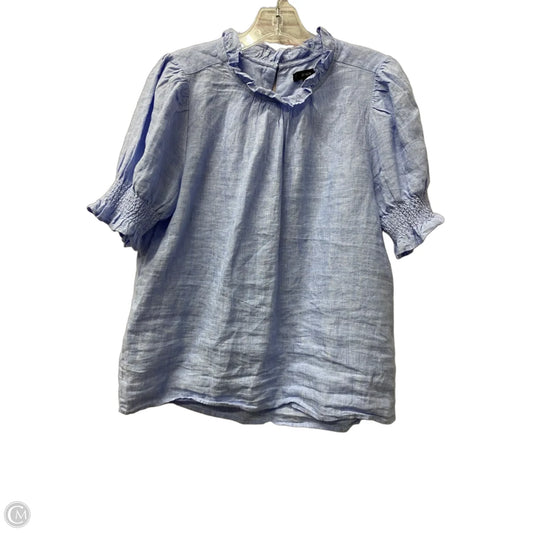 Top Short Sleeve By J. Crew In Blue, Size: S