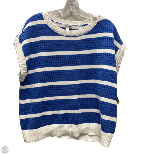 Top Short Sleeve By Belle isle In Blue, Size: Xl
