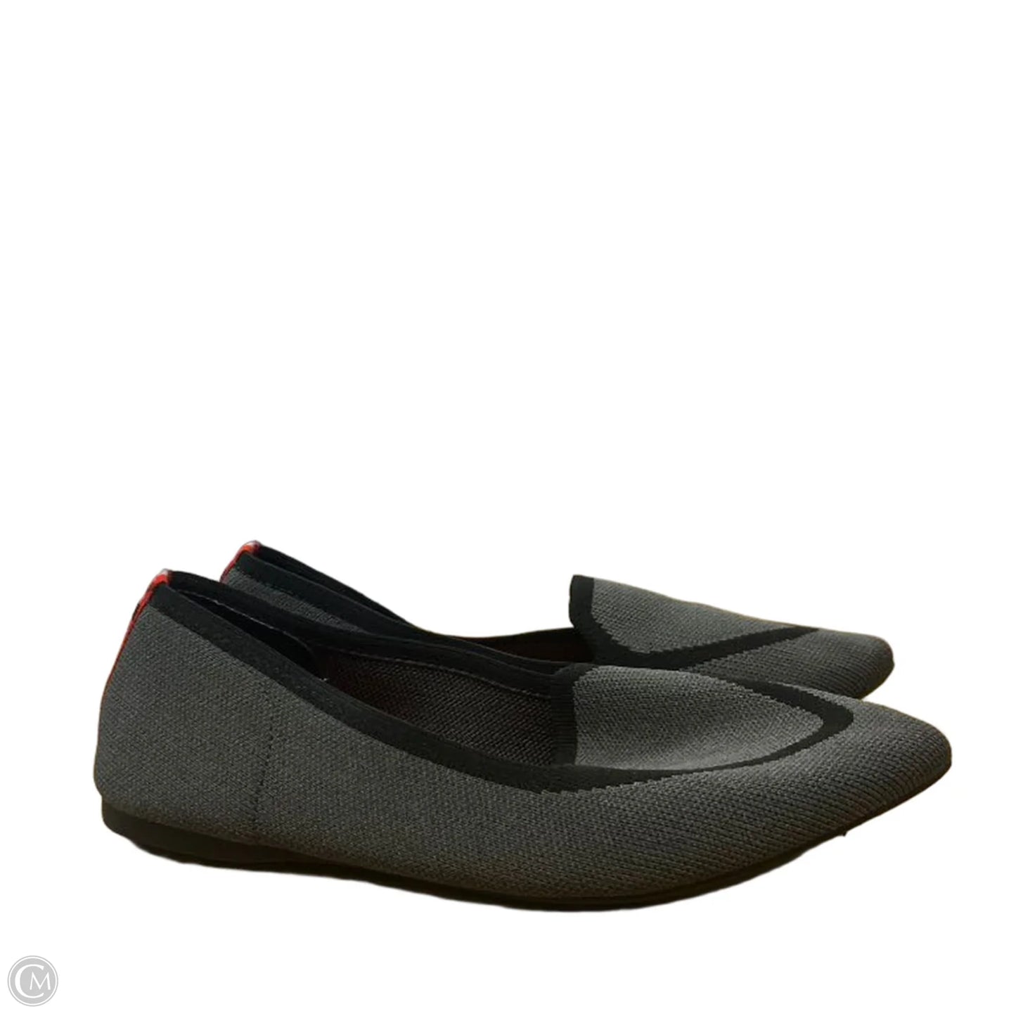 Shoes Flats By Birdies In Grey, Size: 10