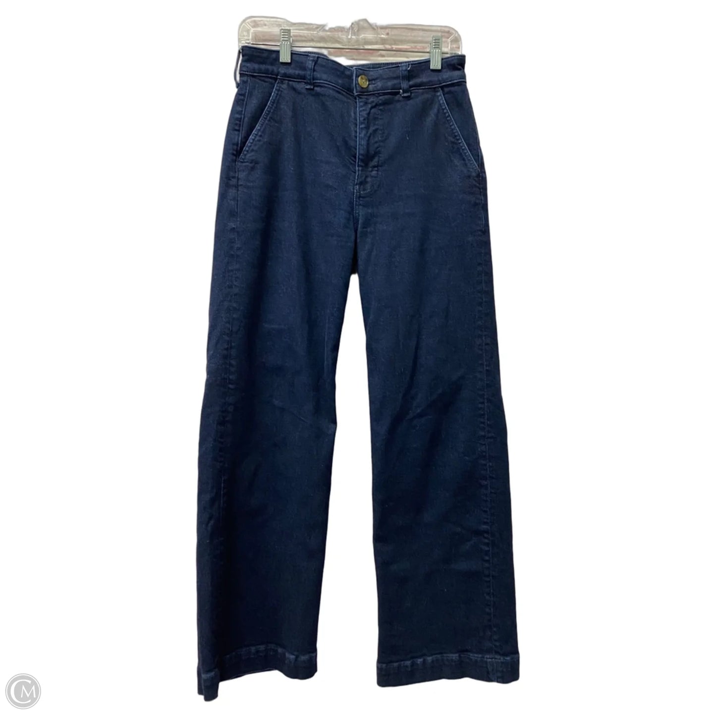 Jeans Wide Leg By J. Crew In Blue, Size: 2