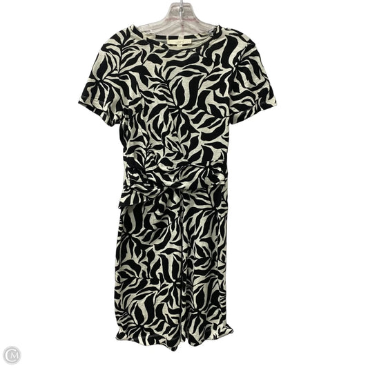 Dress Casual Short By Loft In Black & White, Size: Sp