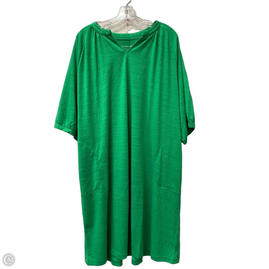 Dress Casual Short By Cme In Green, Size: 3x