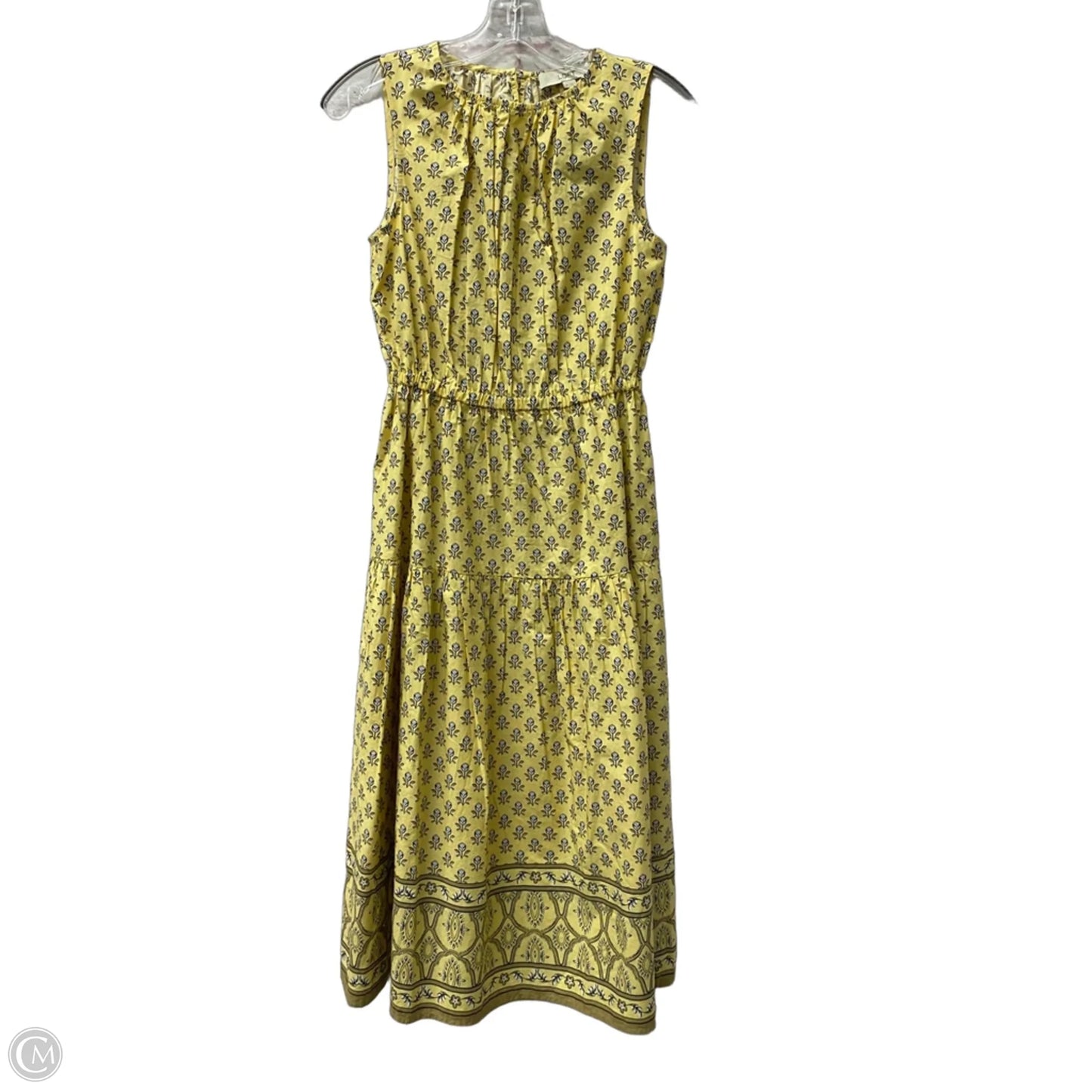 Dress Casual Maxi By Loft In Yellow, Size: Xsp