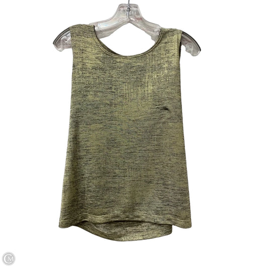 Tank Top By Chicos In Gold, Size: S