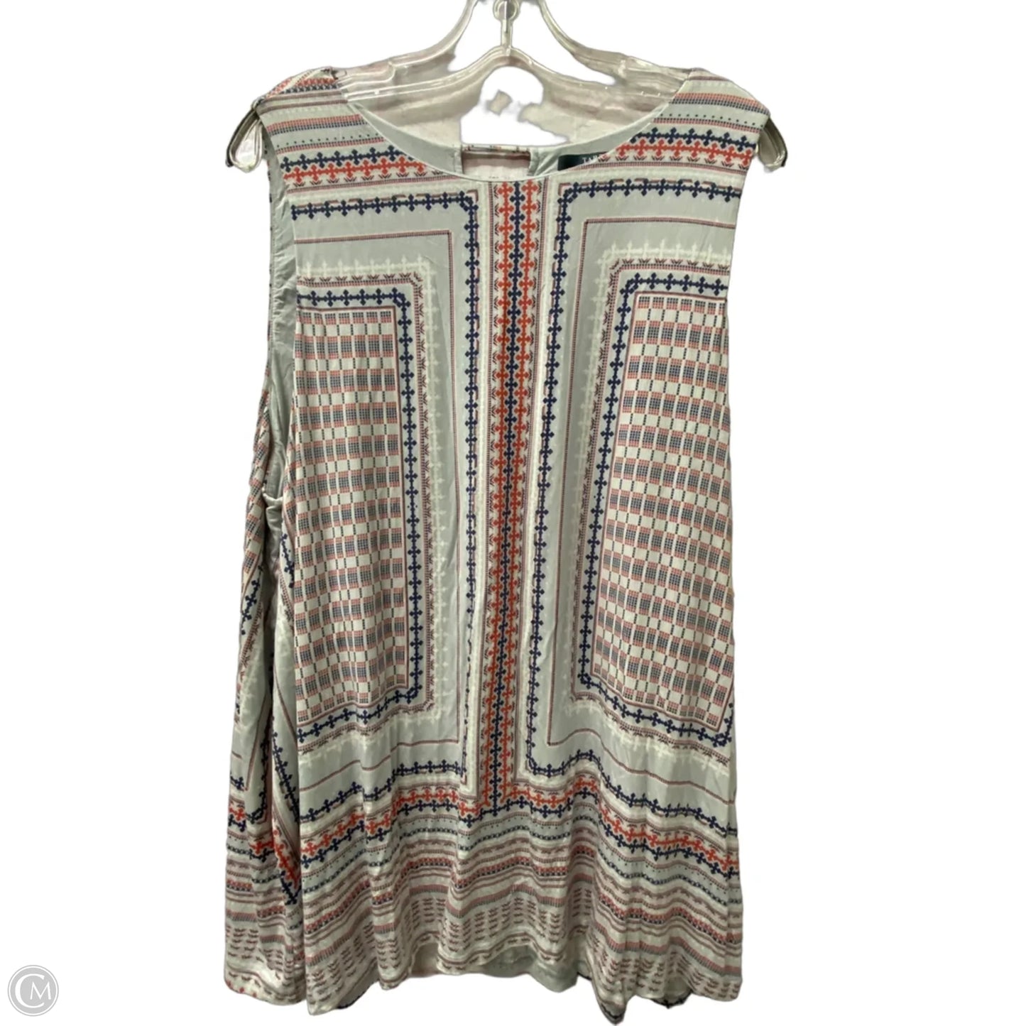 Top Sleeveless By Tart In Grey, Size: 2x