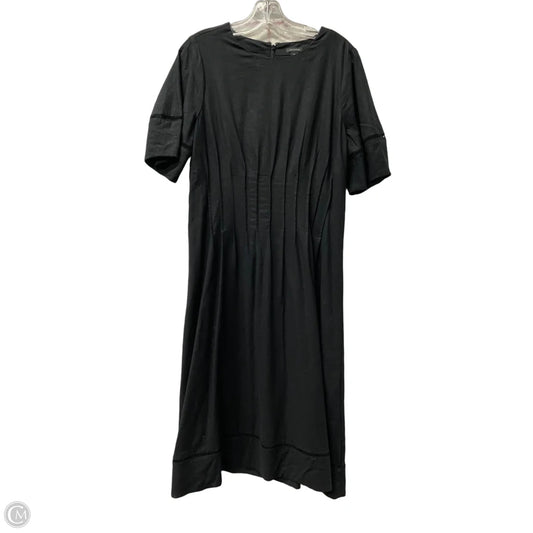 Dress Casual Maxi By Ann Taylor In Black, Size: Mp