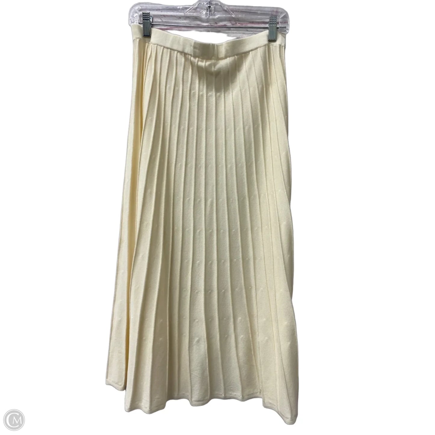 Skirt Maxi By Chicos In Cream, Size: M