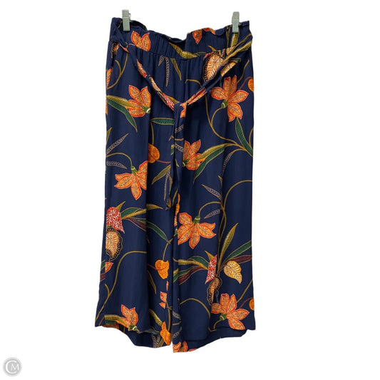 Pants Cropped By Loft In Blue, Size: 8p