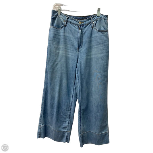 Jeans Cropped By Chicos In Blue, Size: 8