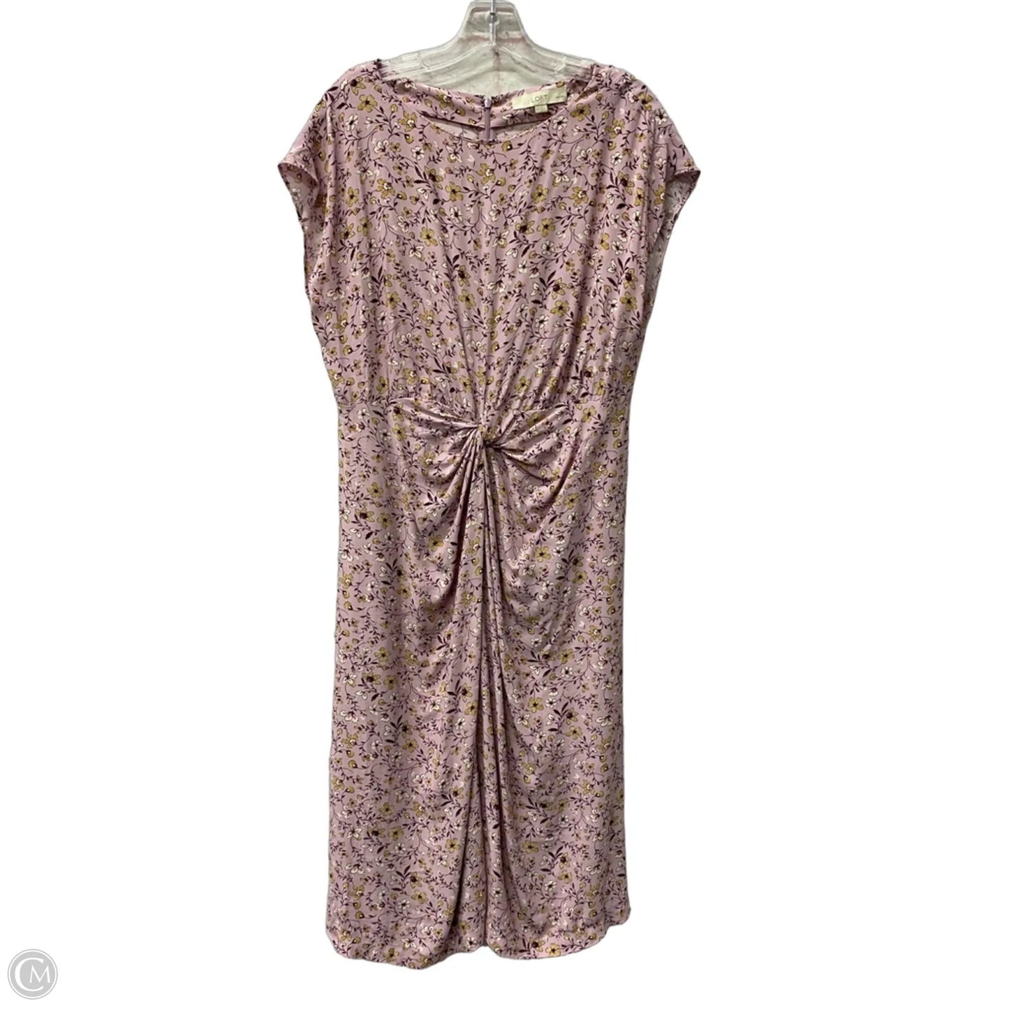 Dress Casual Maxi By Loft In Purple, Size: Mp