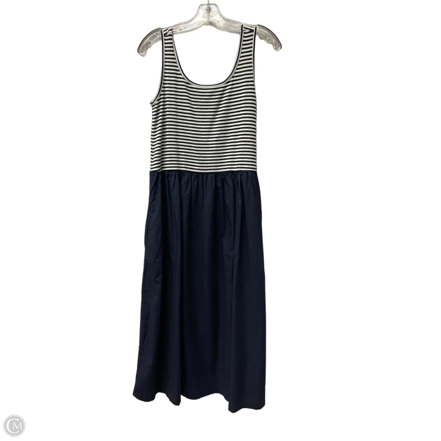 Dress Casual Maxi By Talbots In Blue, Size: M