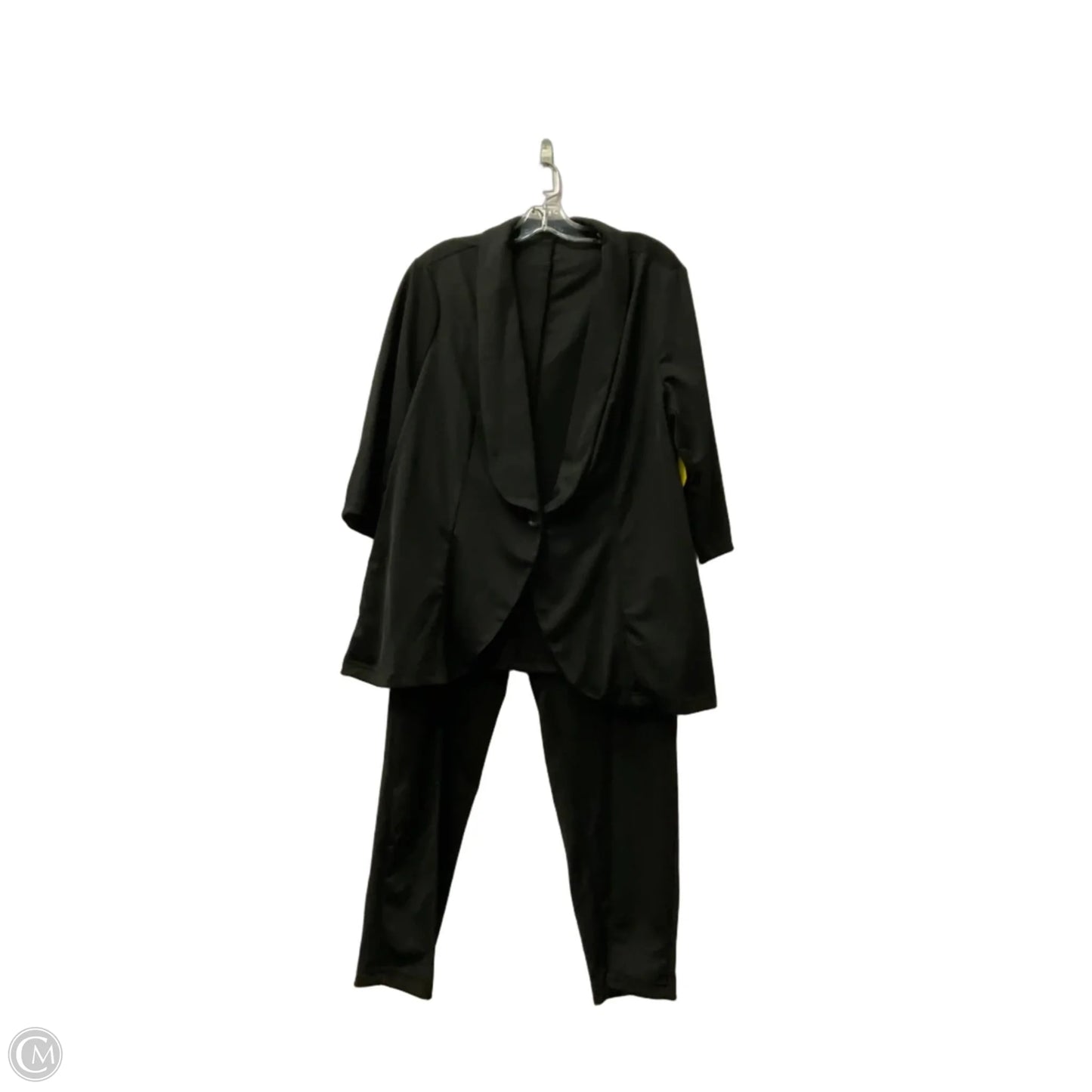 Pants Set 2pc By Shein In Black, Size: 2x