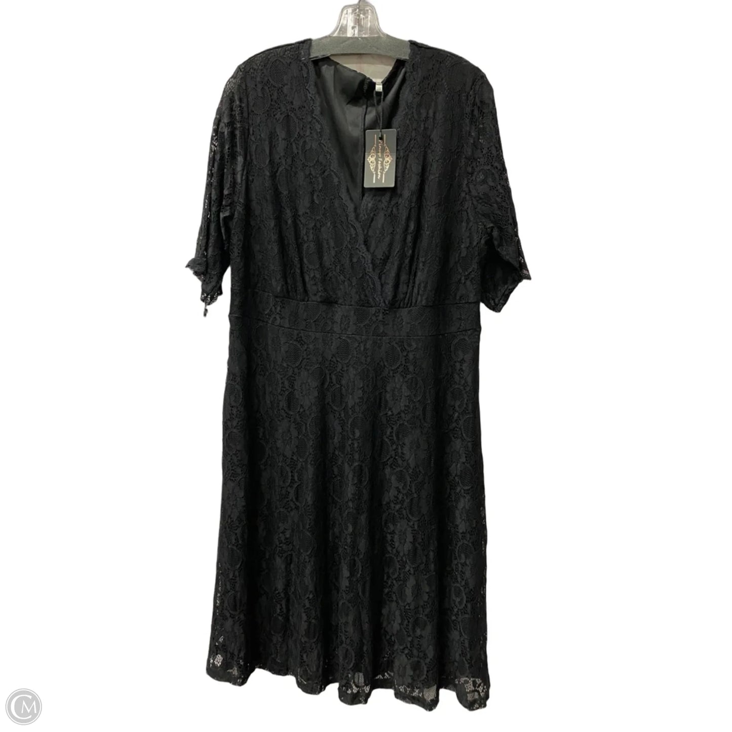 Dress Casual Short By Cme In Black, Size: 1x