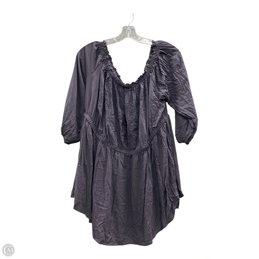 Top 3/4 Sleeve By Torrid In Grey, Size: 2x