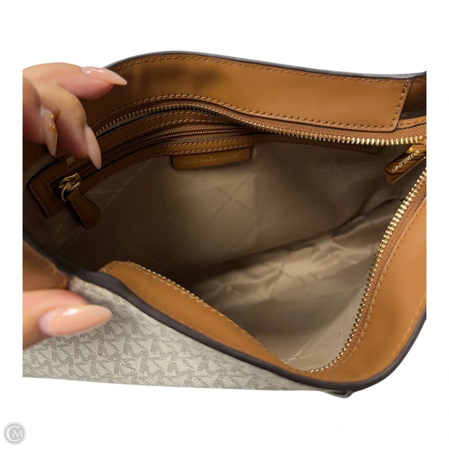 Handbag Designer By Michael Kors, Size: Medium