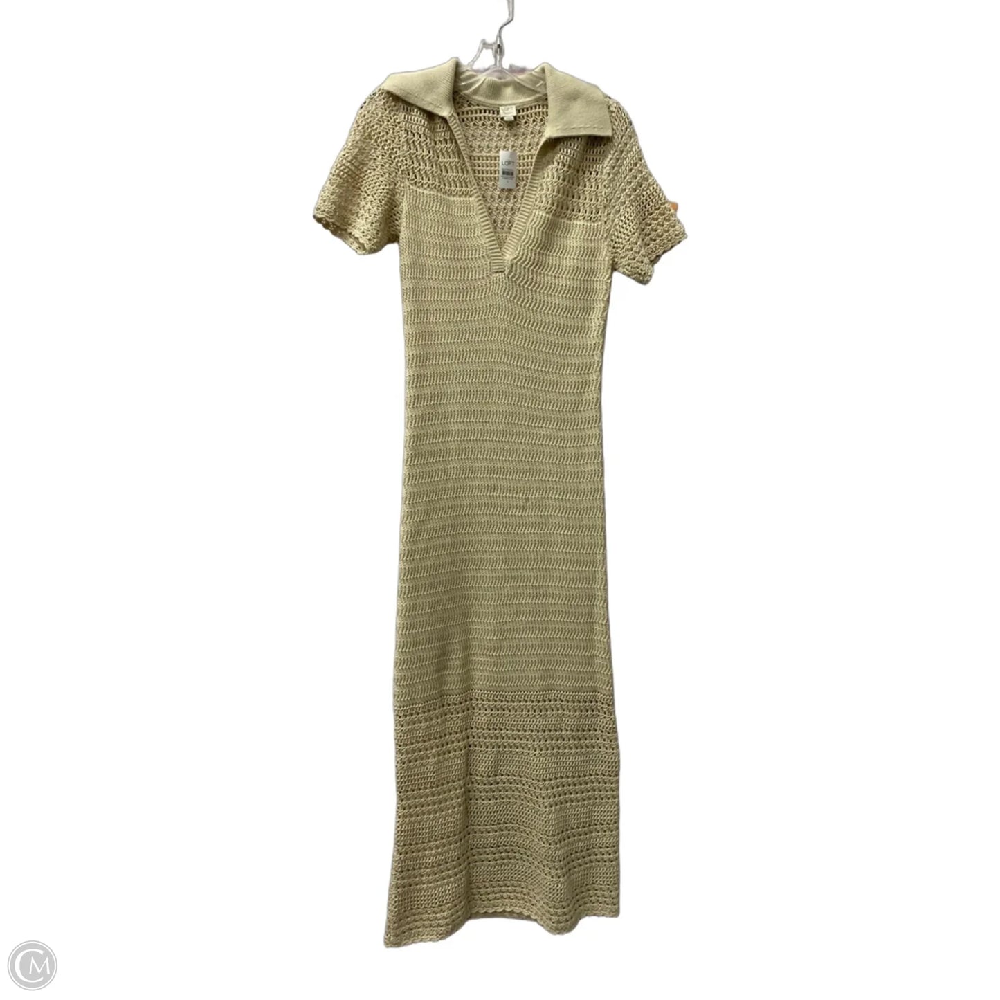 Dress Casual Maxi By Loft In Tan, Size: S