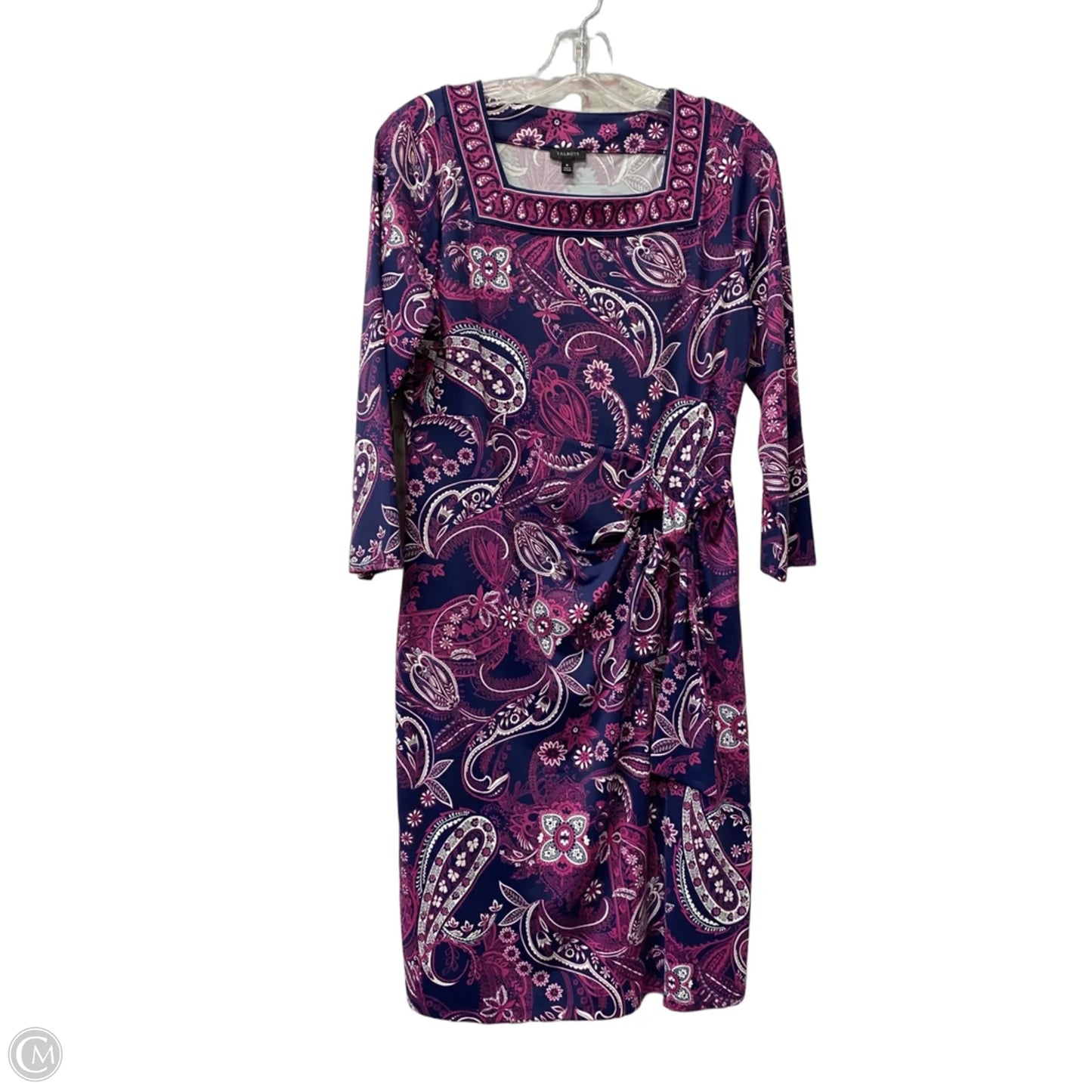 Dress Work By Talbots In Blue, Size: M