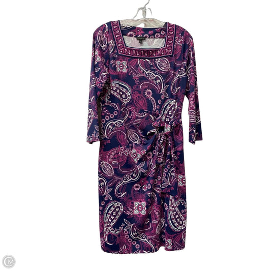 Dress Work By Talbots In Blue, Size: M