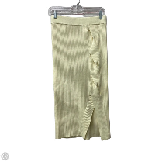 Skirt Midi By Maeve In Cream, Size: 4