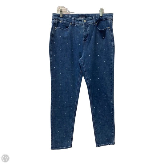 Jeans Cropped By Talbots In Blue, Size: 12