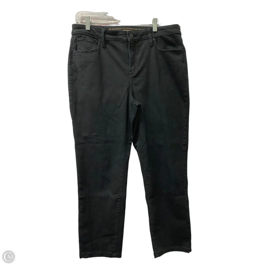 Jeans Straight By Chicos In Black, Size: 12