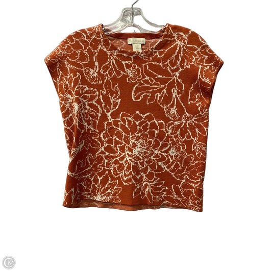 Top Short Sleeve By Cynthia Rowley In Orange, Size: Xs