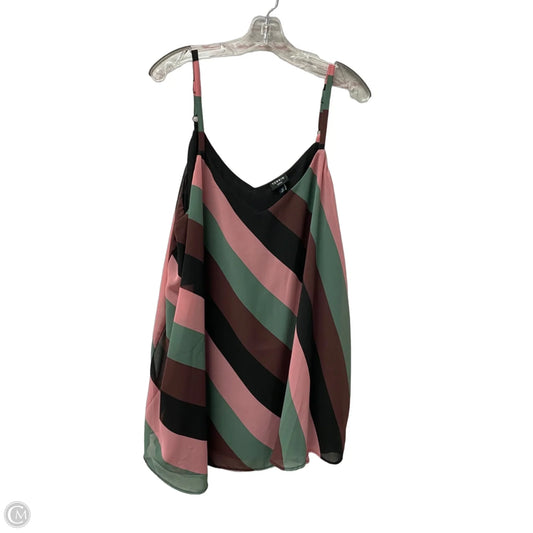 Top Sleeveless By Torrid In Multi-colored, Size: 3x