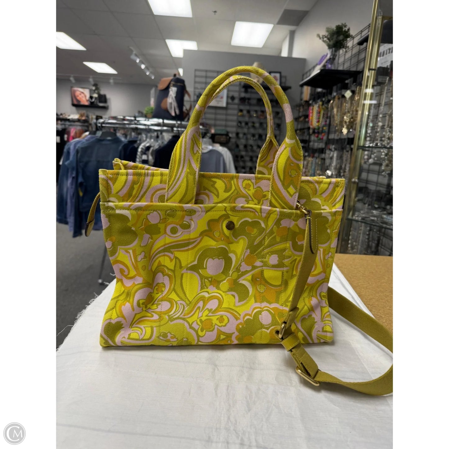 Handbag Designer By Coach, Size: Medium