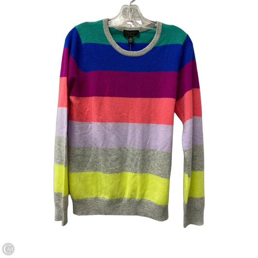 Sweater Cashmere By Charter Club In Blue & Green, Size: M