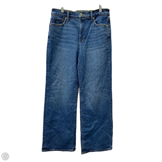 Jeans Wide Leg By Loft In Blue, Size: 4p