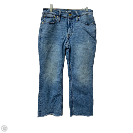 Jeans Cropped By J. Crew In Blue, Size: 6p