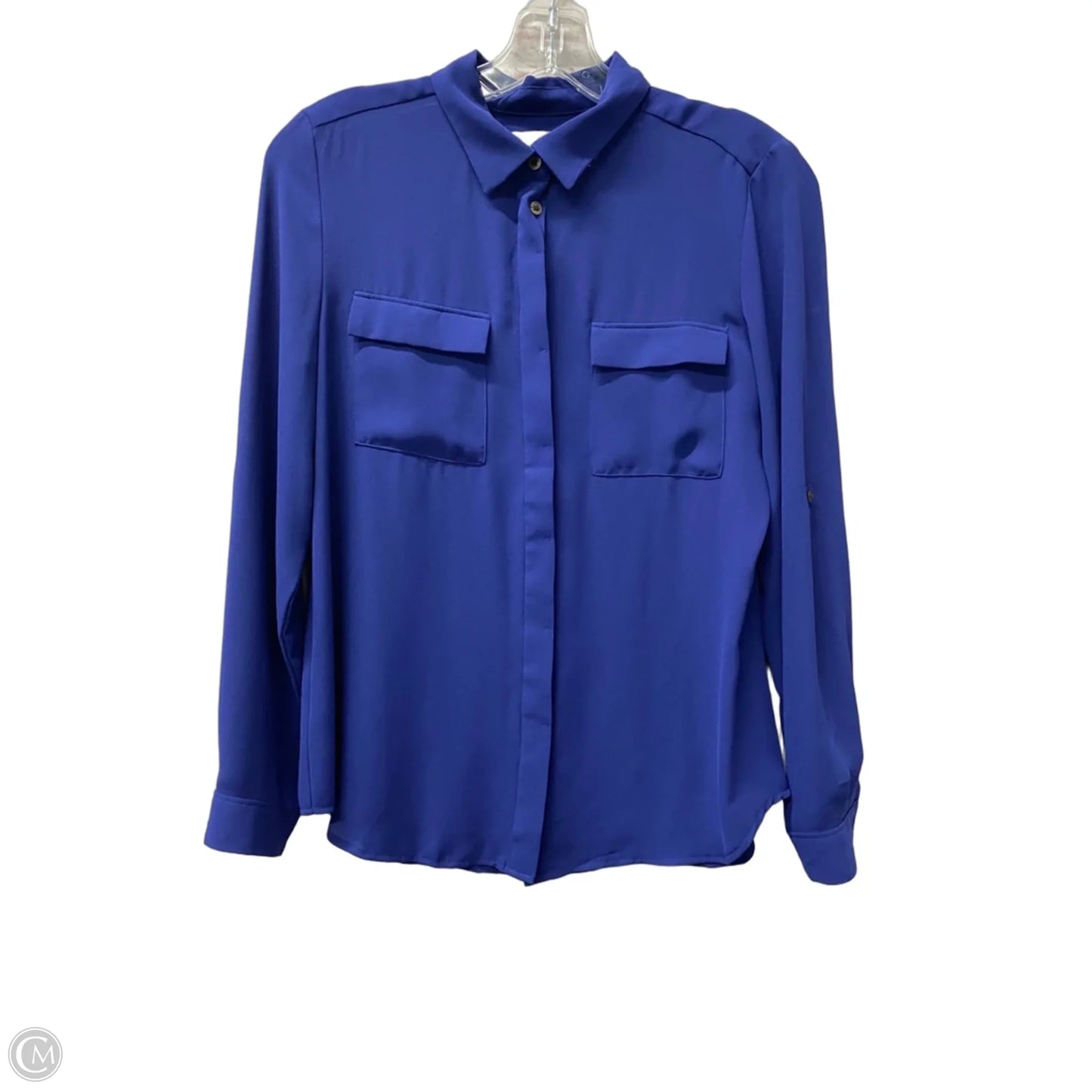 Top Long Sleeve By Loft In Blue, Size: Sp