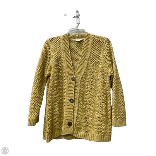 Sweater Cardigan By J. Jill In Tan, Size: Xs
