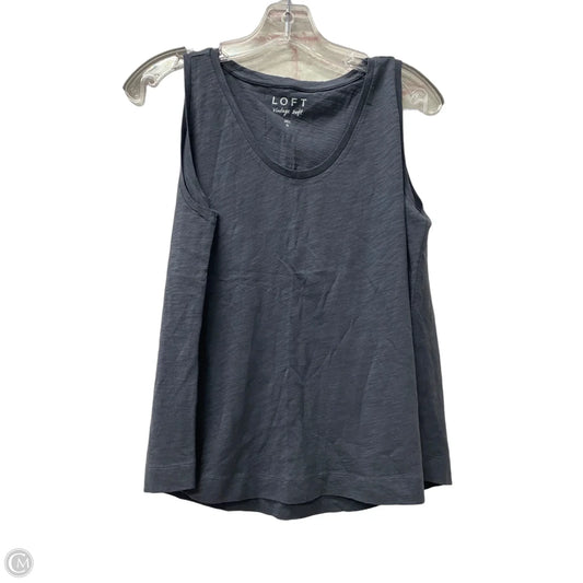 Top Sleeveless Basic By Loft In Grey, Size: S