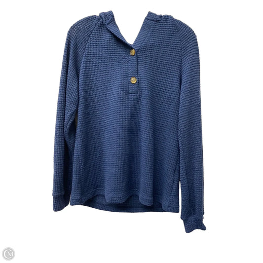 Top Long Sleeve By Dokotoo In Blue, Size: S