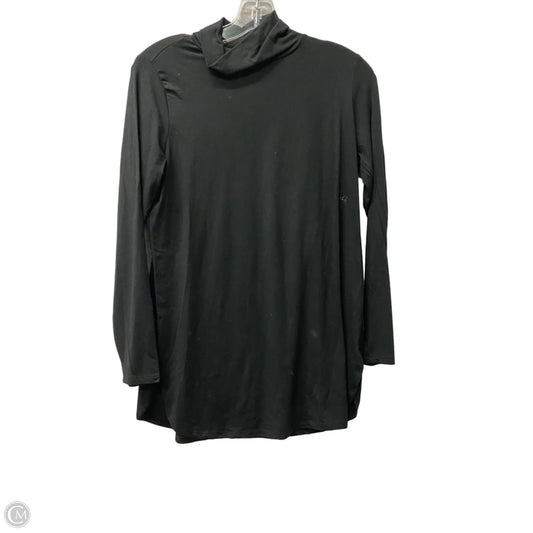 Top Long Sleeve By J. Jill In Black, Size: Sp