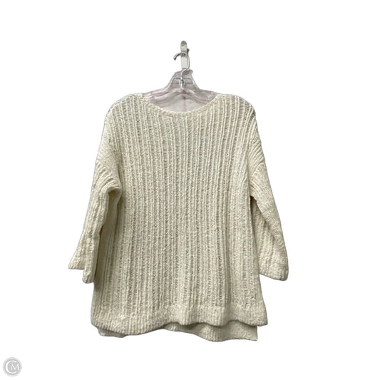 Sweater By Pure Jill In White, Size: Xs
