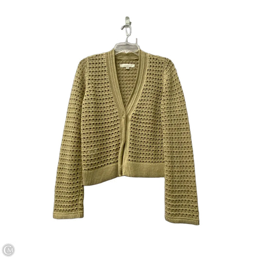 Sweater Cardigan By Loft In Brown, Size: S